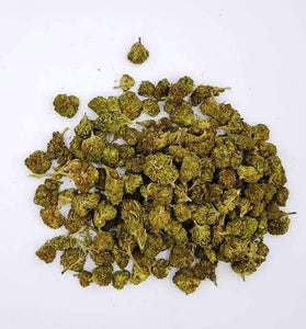 Space Candy Caramel, Small buds, CBD flowers great aroma, Sativa L.