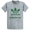 T- shirt Cannibas QueenMariane com Cannabis light Hemp fleur de Chanvre, weed buds