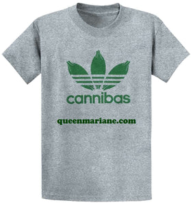 T- shirt Cannibas QueenMariane com Cannabis light Hemp fleur de Chanvre, weed buds