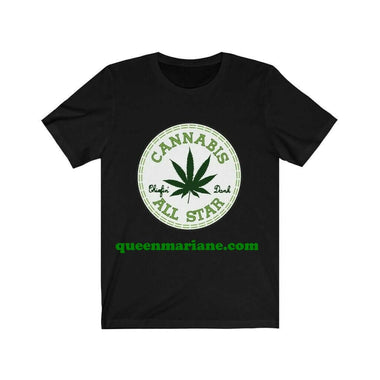 T- shirt Cannabis All Star smoke QueenMariane com Canapa light Hemp flowers, Hanfblüten, Hanf Blumenbuds